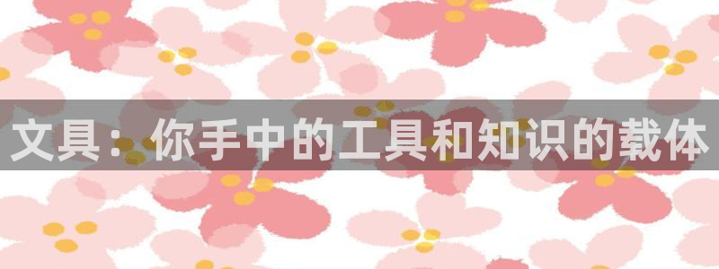 j9九游會體育：文具：你手中的工具和知識